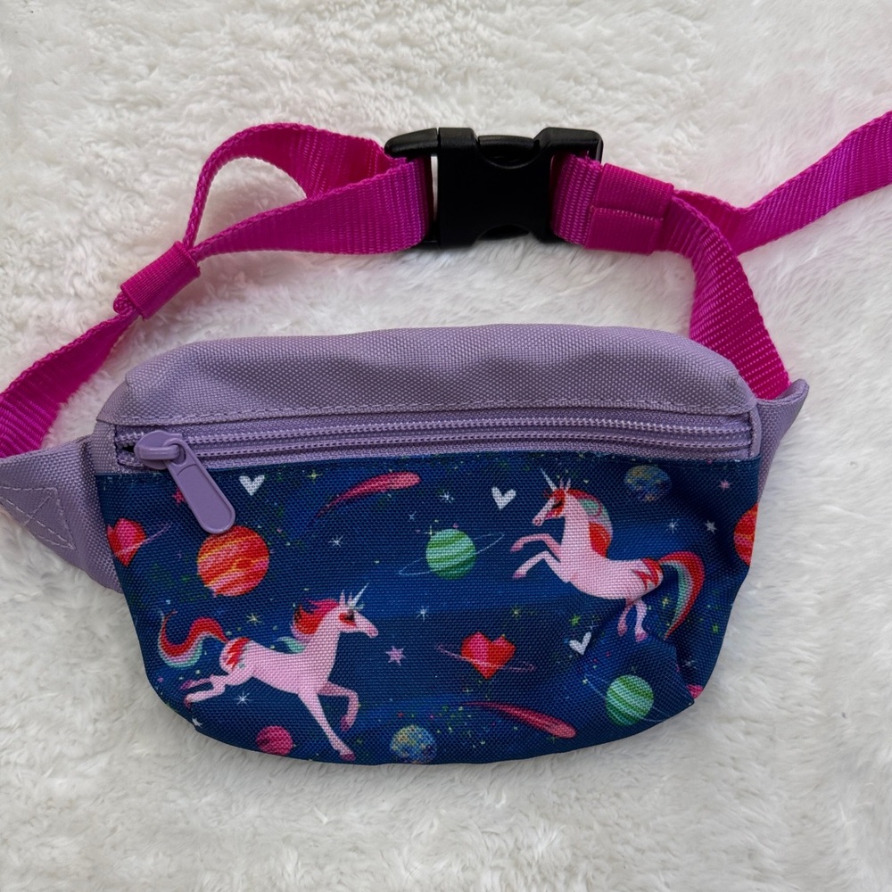 Crocodile Creek Kids Unicorn Adventure Fanny Pack - Pink and Purple